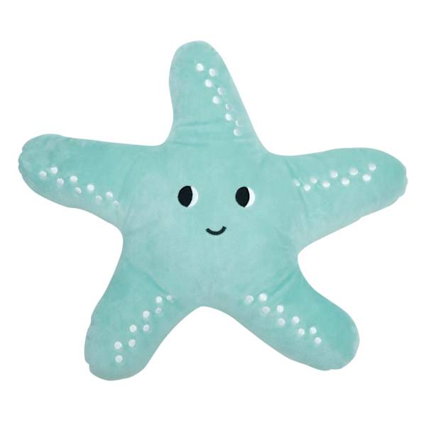 Tiny Dreamers Starfish Plush Throw Pillow, 14.5x16.5