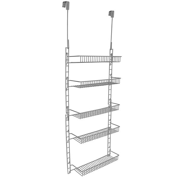 5-Tier Grey Hanging Household Organizer