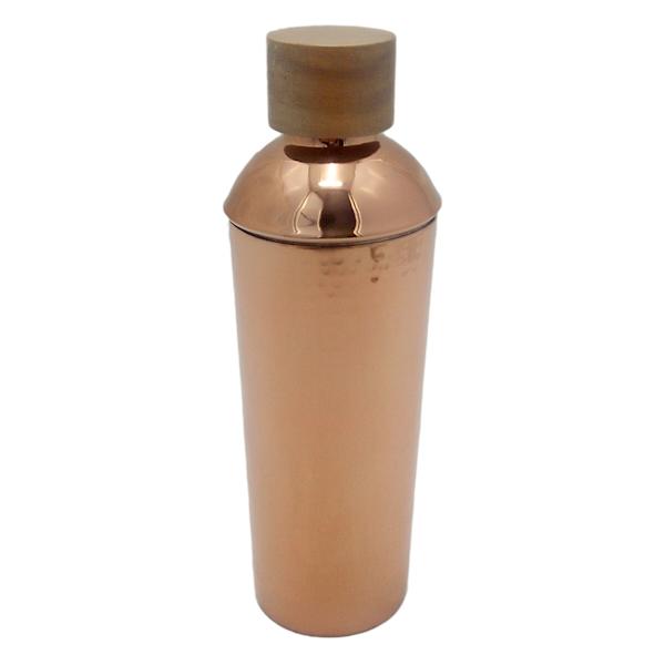 Copper & Wood Cocktail Shaker