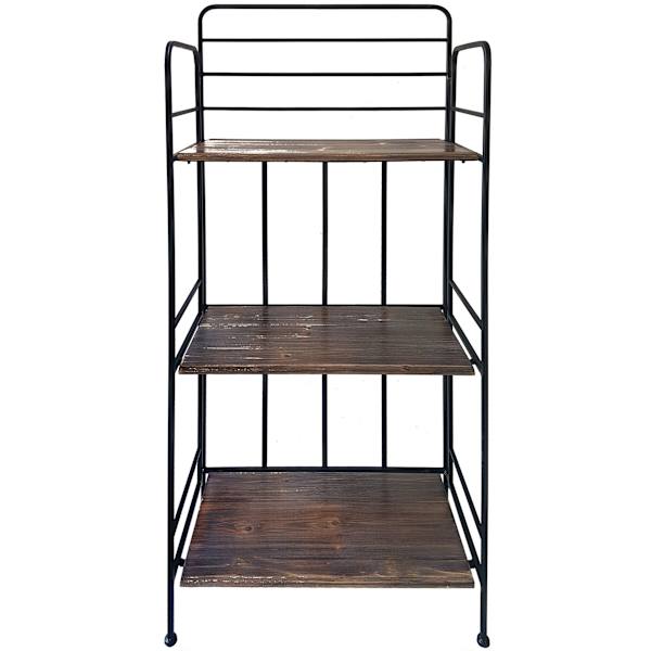 Folding metal bakers rack clearance