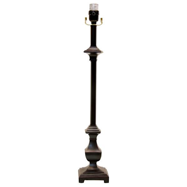 Bronze Metal Buffet Lamp Base, 24"