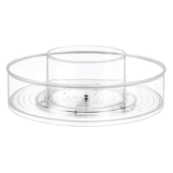 Linus Clear Bath Turntable, 12"