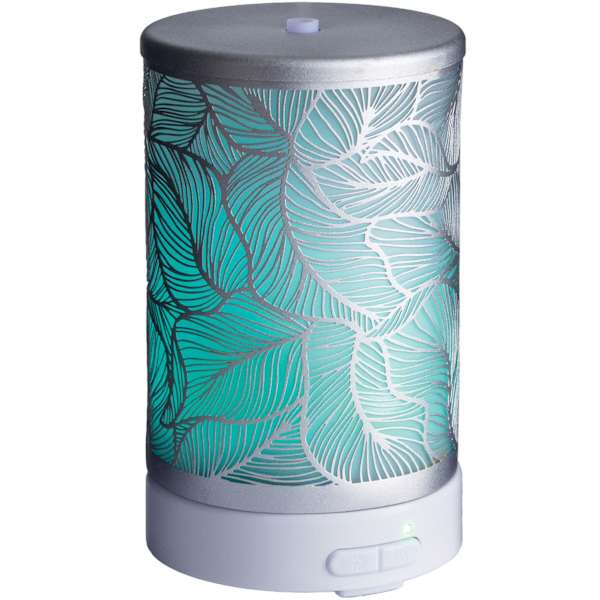 Silver Metal Leaf Oil Diffuser