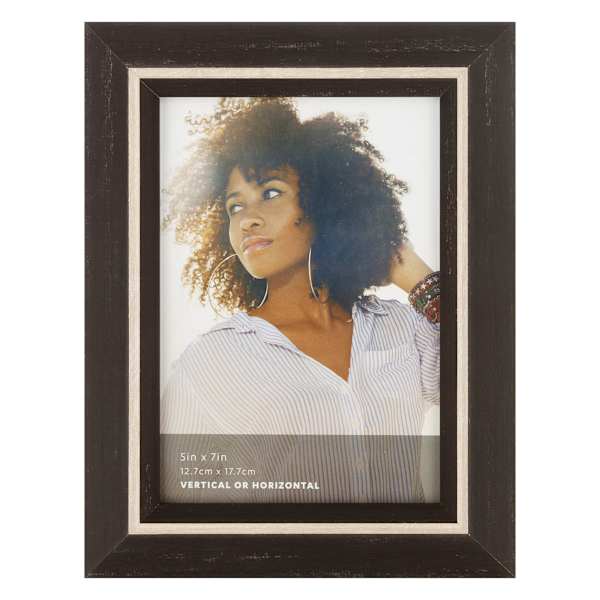 Black Tabletop Picture Frame, 5x7