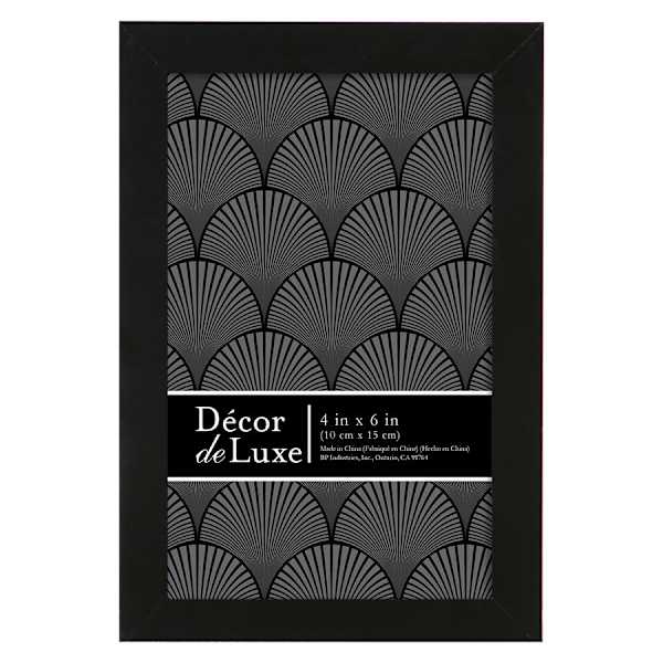 Black Tabletop Picture Frame, 4x6