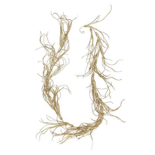 Gold Sea Grass Garland, 6'