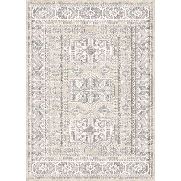 (D452) Shaydon Grey & Multicolor Woven Accent Rug, 3x5