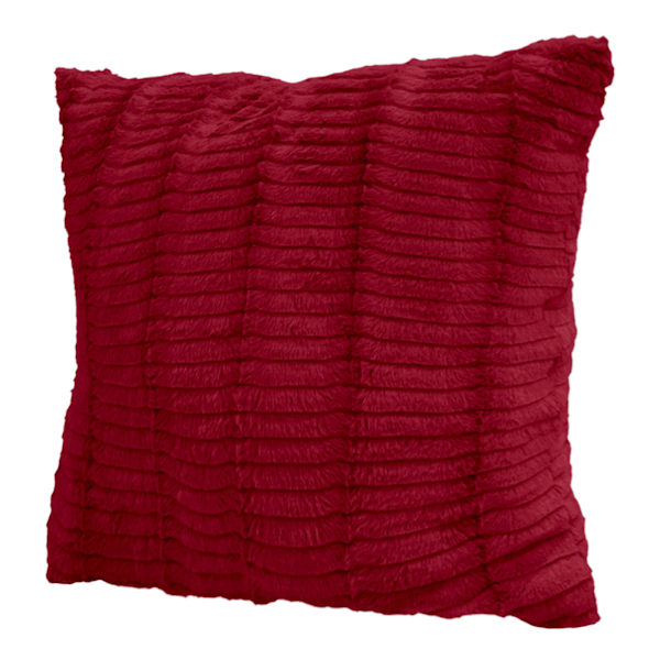 Red Lash Throw Pillow, 24"