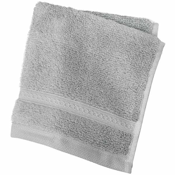 Luxury Grey Washcloth, 13"