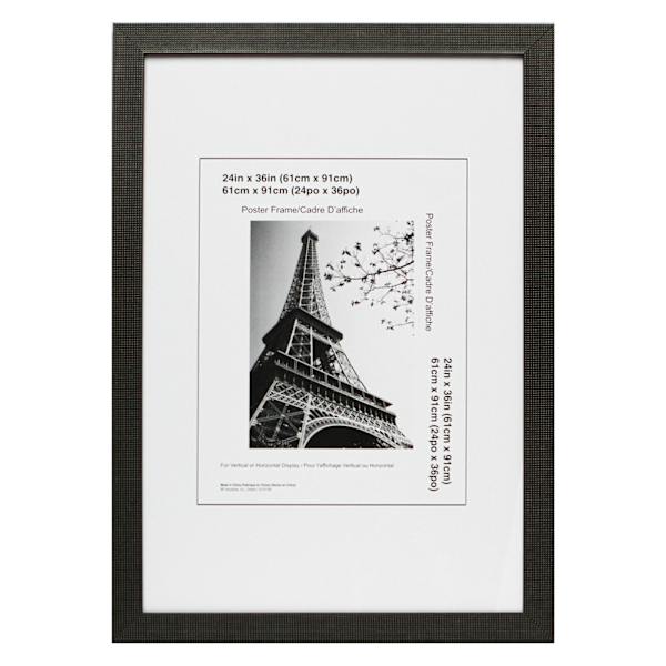 Dotty Pewter Poster Wall Frame, 24x36