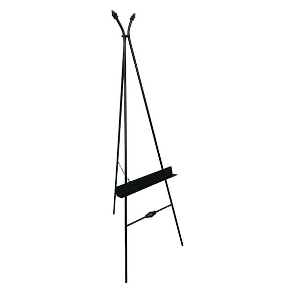 Black Metal Art Easel, 55"