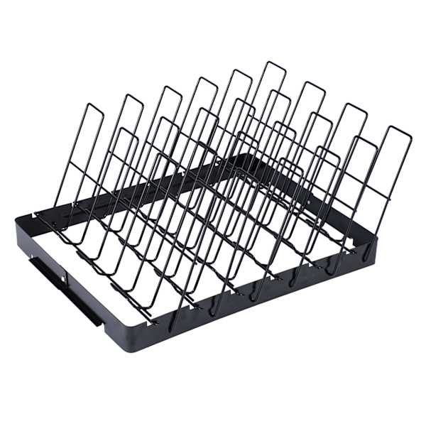 Char-Broil Non-Stick Folding Rib Rack, Holds Up to 2 Half Racks