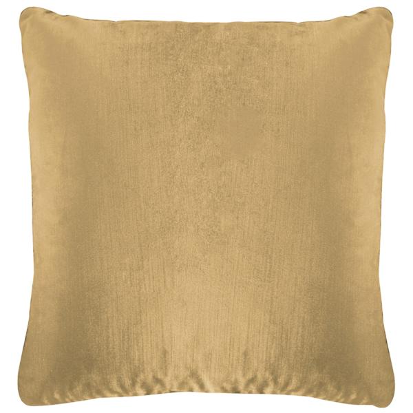 Gillmore Yellow Velvet Throw Pillow, 24"