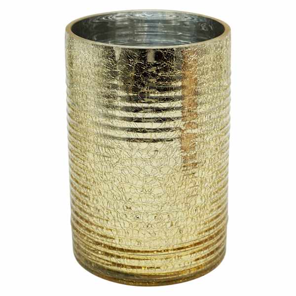 Champagne Pillar Candle Holder, 7"