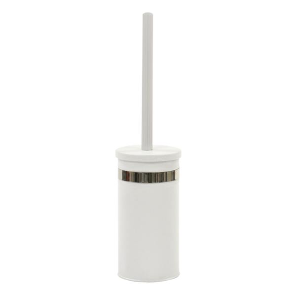 Bandit White Metal Toilet Bowl Brush