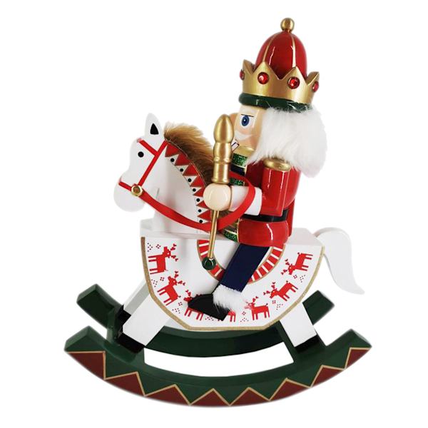 Rocking Horse Nutcracker, 12"
