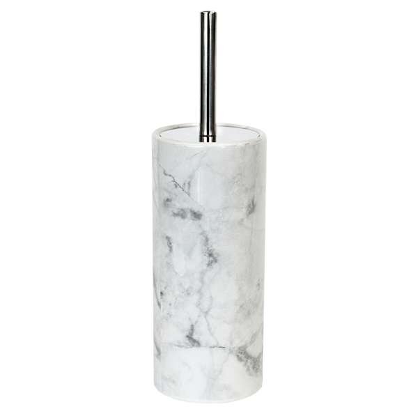 Marmar Marbled Print Ceramic Toilet Bowl Brush