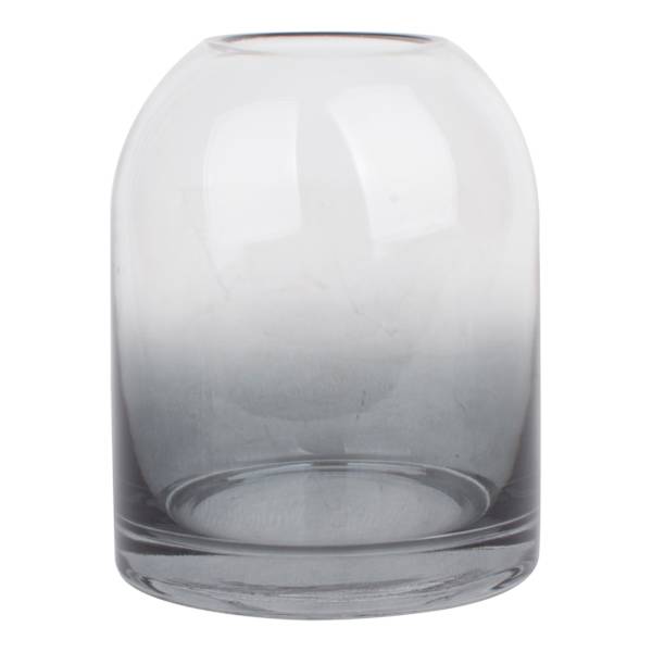 Laila Ali Black Ombre Glass Vase, 5"