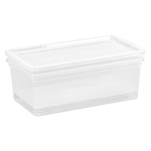 2-Pack Storage Box, 6l
