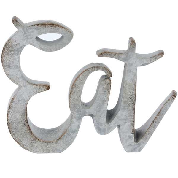 Eat Cutout Table Sign, 6x5