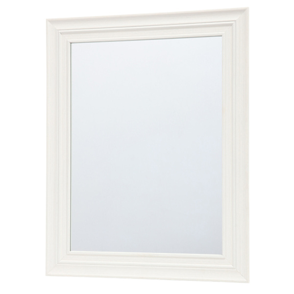 Becky White Framed Rectangle Wall Mirror, 22x28