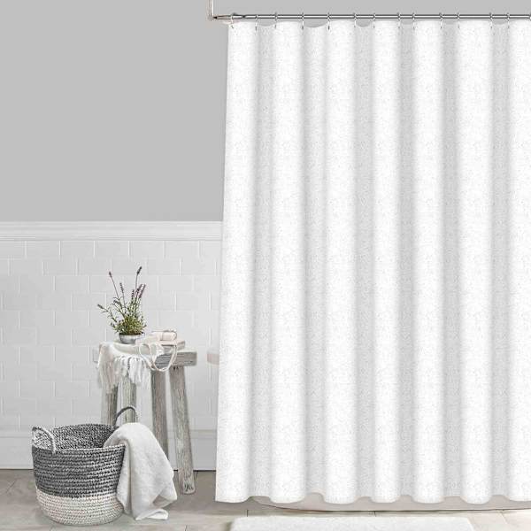 White Pixie Dust Shower Curtain, 72"