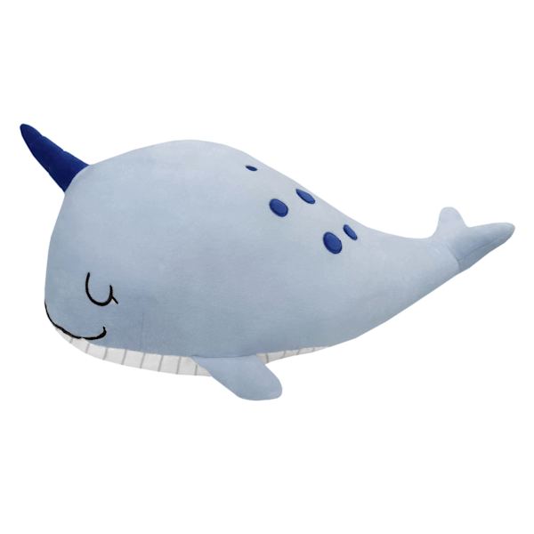 Tiny Dreamers Narwhal Plush Throw Pillow, 11x20
