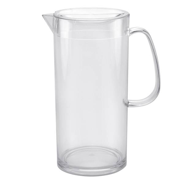 Clear Acrylic Pitcher & Lid, 98oz