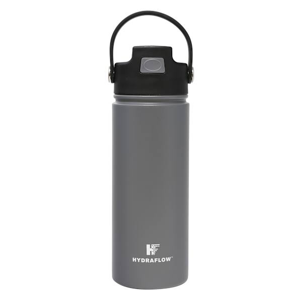 Hydraflow Graphite Hybrid Steel Bottle, 17oz