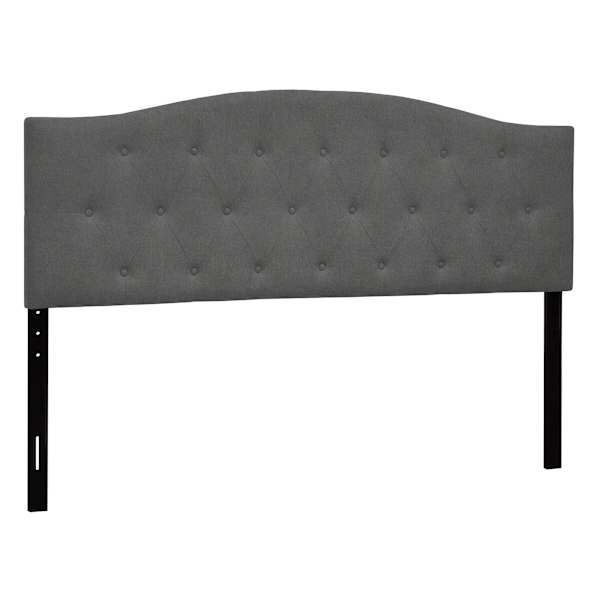 Honeybloom Kane Grey Tufted Headboard, King