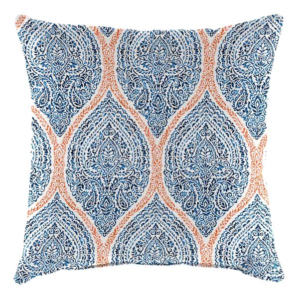 Andorra Tiger Lily Square Outdoor Throw Pillow, 16"
