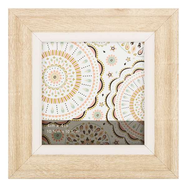 Natural Tabletop Picture Frame, 4"