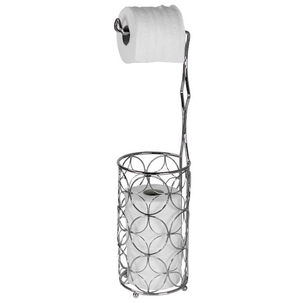 Grey Metal Tissue Holder & Storage, 23.2"