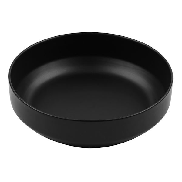 Crosby St. Matte Black Stoneware Dinner Bowl