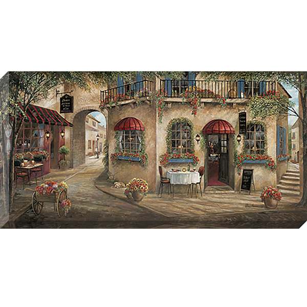 Ginos Pizzeria Textured Canvas Wall Art, 24x48