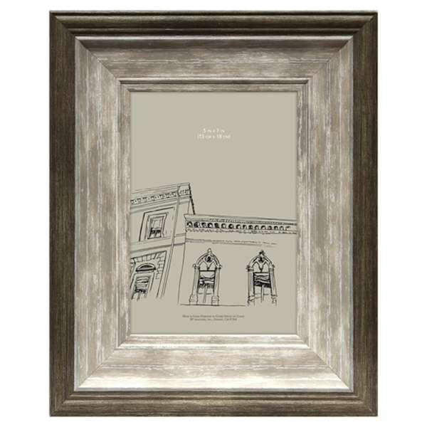 Cassandra Brown & Taupe Tabletop Picture Frame, 5x7