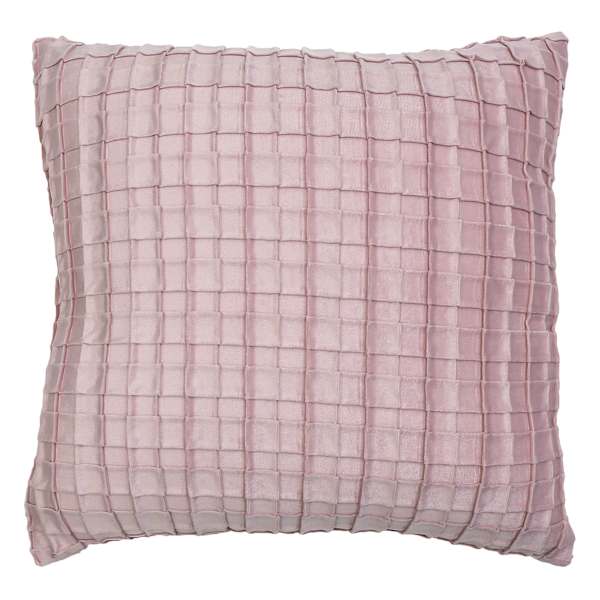 Pink Velvet Throw Pillow, 16"