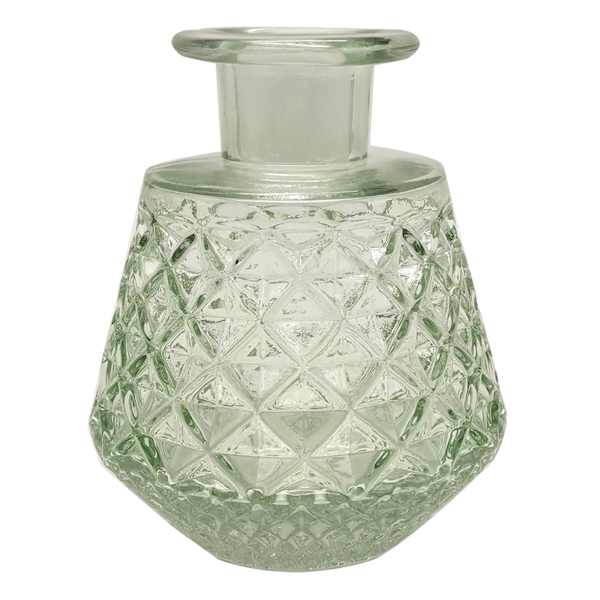 Grace Mitchell Green Glass Vase, 5"