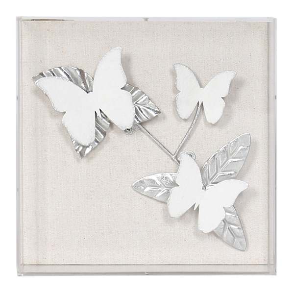 Laila Ali Butterfly Shadow Box, 8"