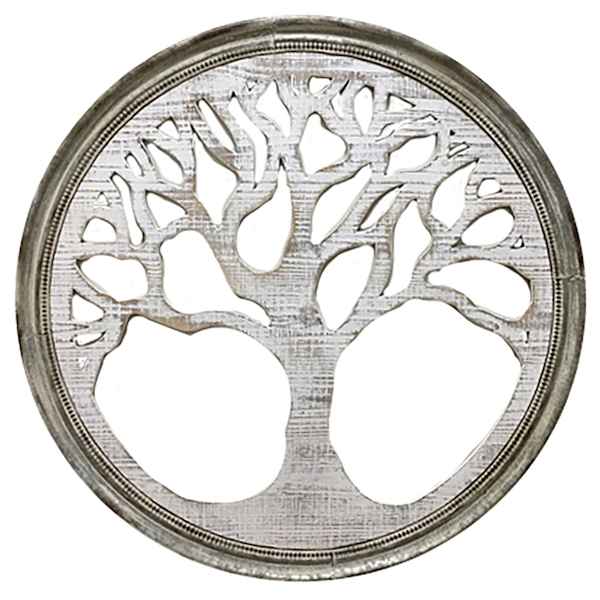 Wood Tree Cutout Wall Art, 31"