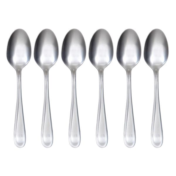 6-Piece Malibu Satin Dinner Spoon Set