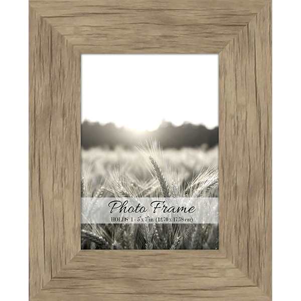 Driftwood Farmhouse Table top Picture Frame, 5x7