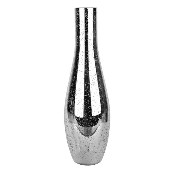 Mercury Glass Vase, 17"