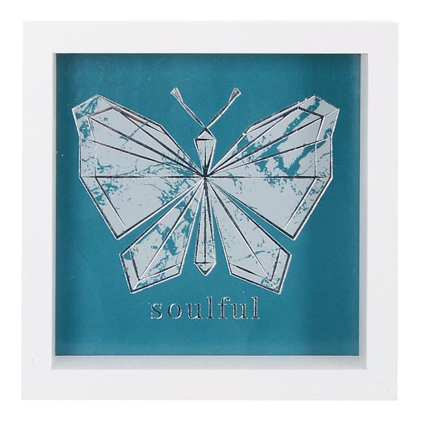Laila Ali Soulful Butterfly Block Sign, 6"