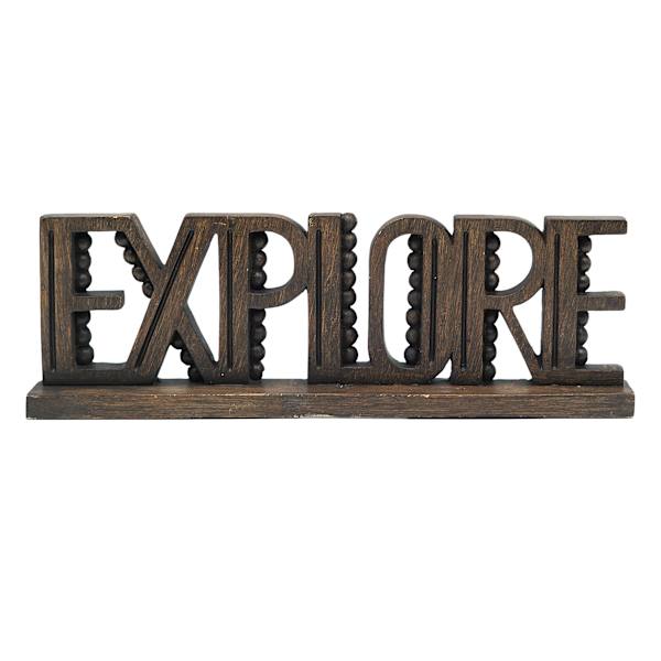 Explore Cutout Sign, 11"
