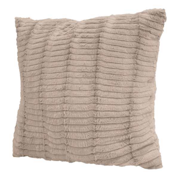 Taupe Lash Throw Pillow, 24"