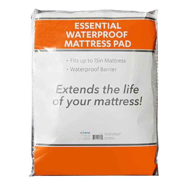 Essential Waterproof Mattress Pad, Full