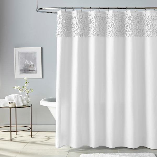 White Ivy Shower Curtain, 72"