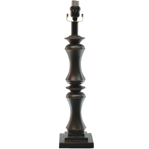 21in. Black Acrylic Table Lamp
