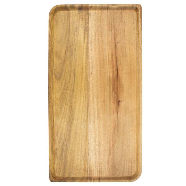Acacia Wood Rectangle Serving Tray, Large